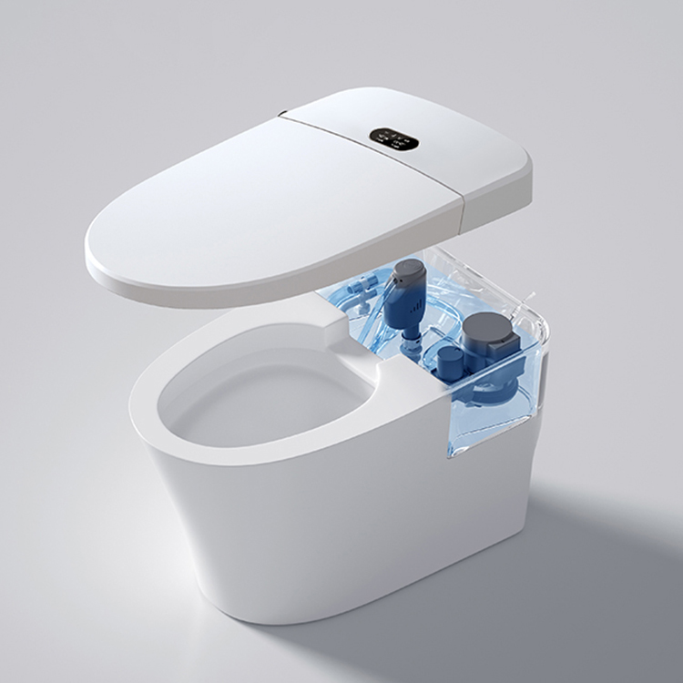 Home Bathroom Ware - WC intelligente moderno con display digitale,