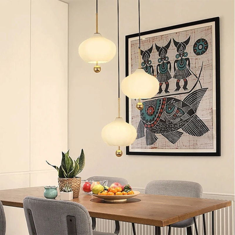 Japan Bathroom.Home - Lampada a Sospensione Lilli Stile Bauhaus,