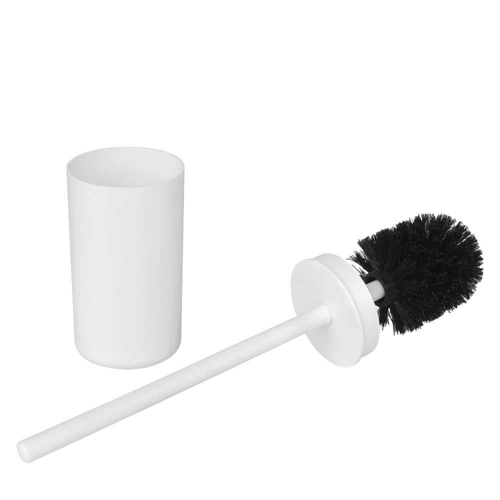 Home Bathroom Ware - Spazzola per WC in Plastica Bianca