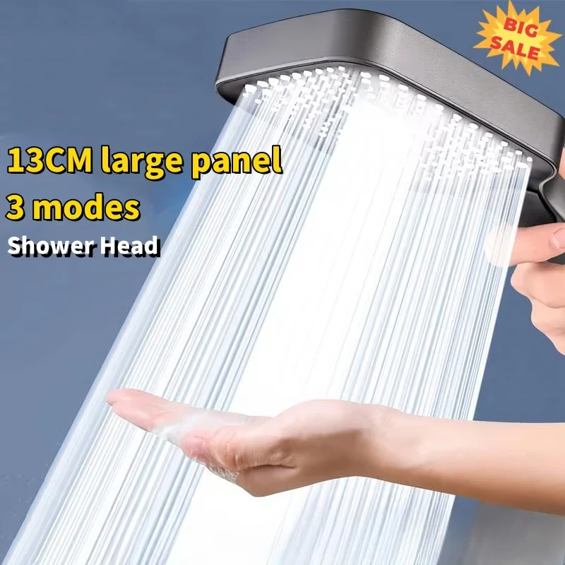 Home Bathroom Upgrades - Soffione Doccia Grande 13cm ad Alta