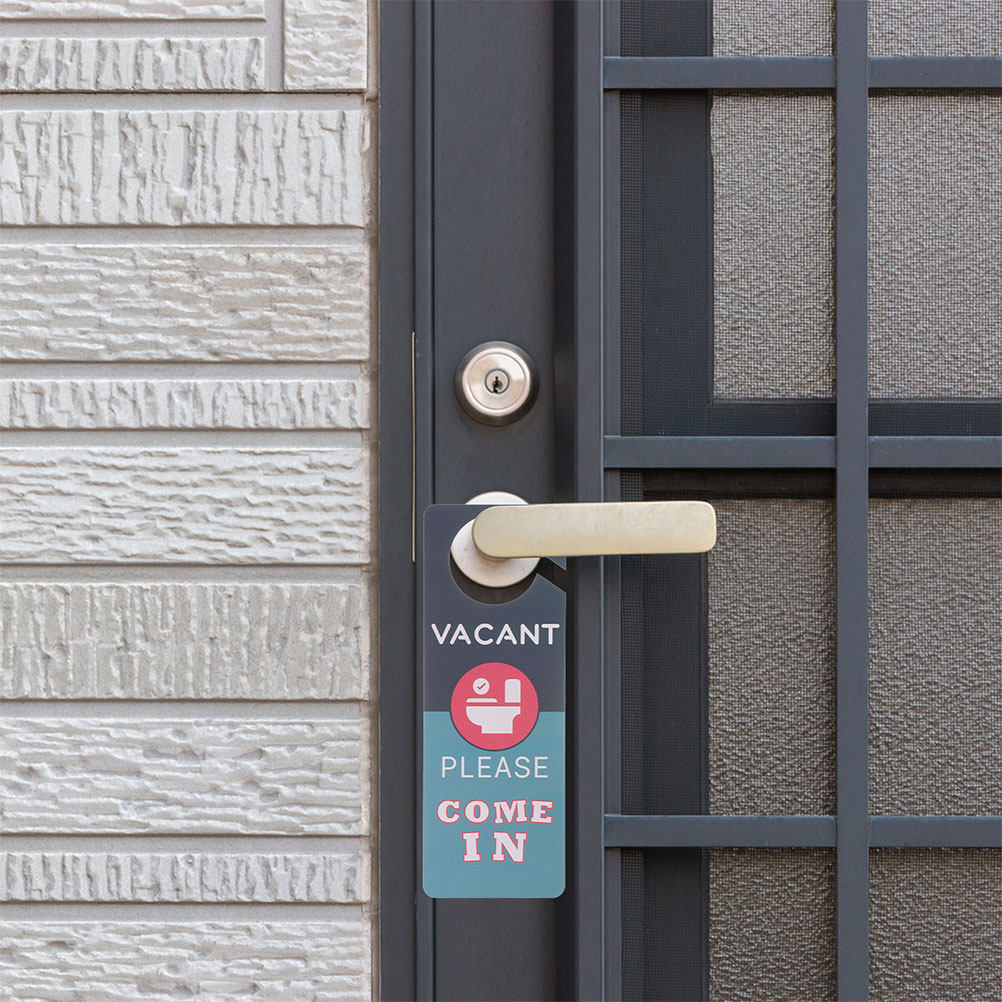 Home Bathroom Occupied Sign - 2 Pezzi Segnale per Bagno a