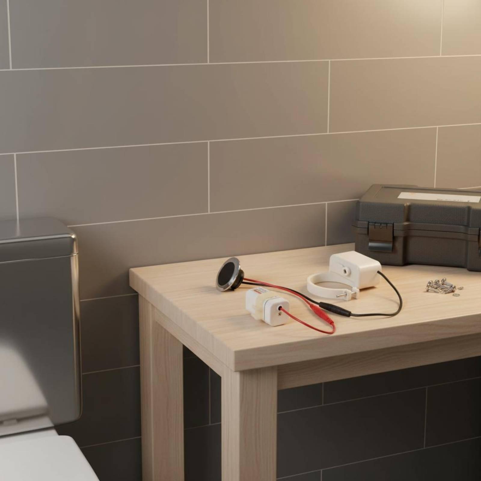 Home Bathroom Upgrades - Sensore di Scarico Automatico Intelligente per