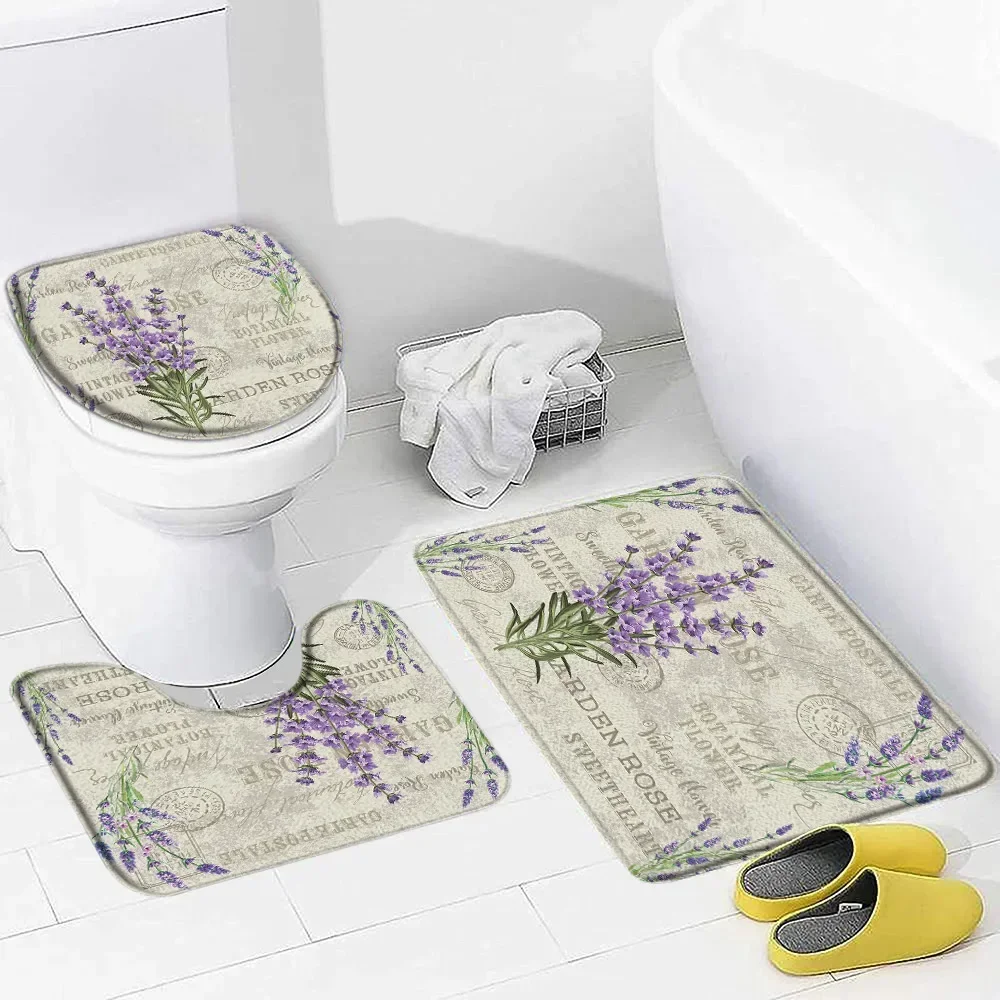 Zara Home Bathroom Mat - Set tappetino da bagno viola lavanda