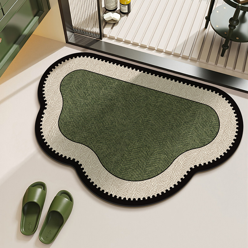 Zara Home Bathroom Mat - VIKAMA Tappetino da bagno antiscivolo in