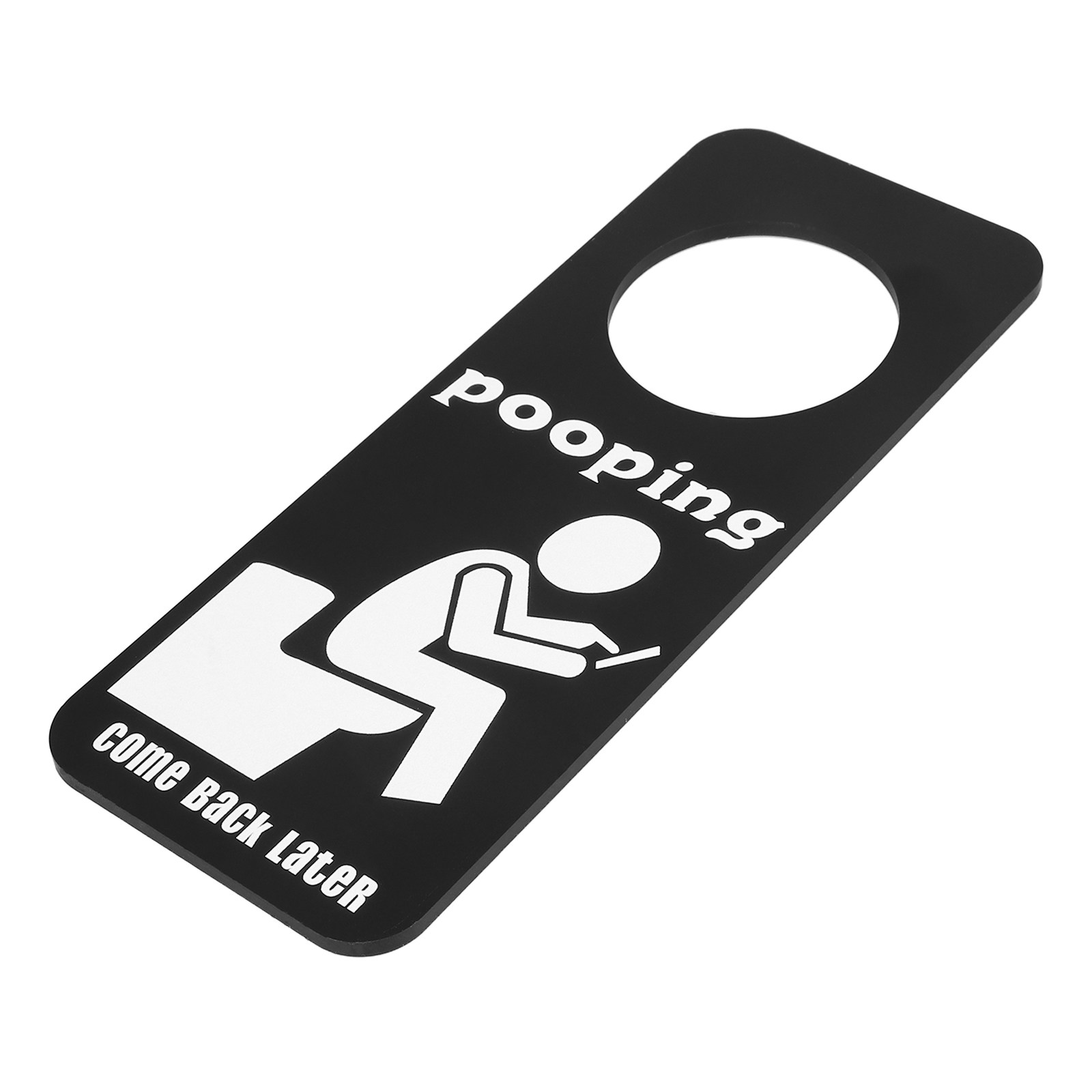 Home Bathroom Occupied Sign - Divertente Cartello 'Occupato' per Porta del