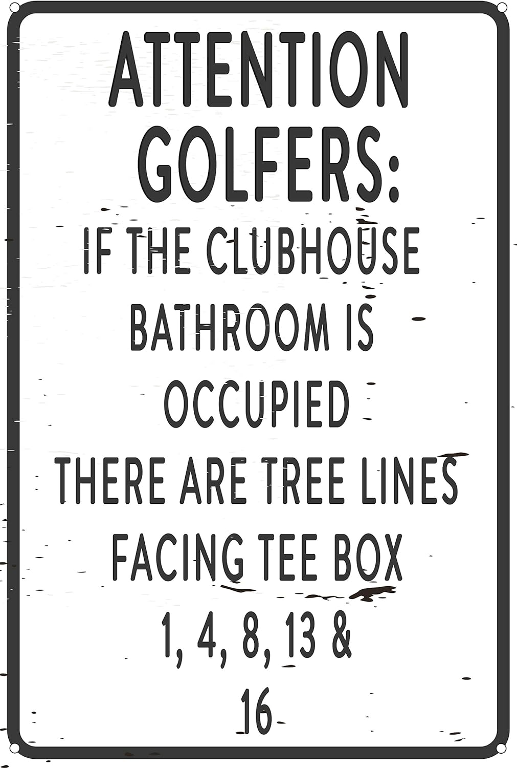 Home Bathroom Occupied Sign - Toothsome Studios - Segnale divertente in