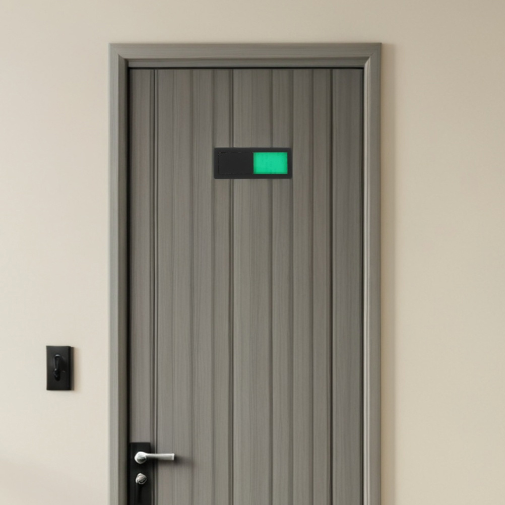 Home Bathroom Occupied Sign - 2 pezzi porta cartello vacante WC