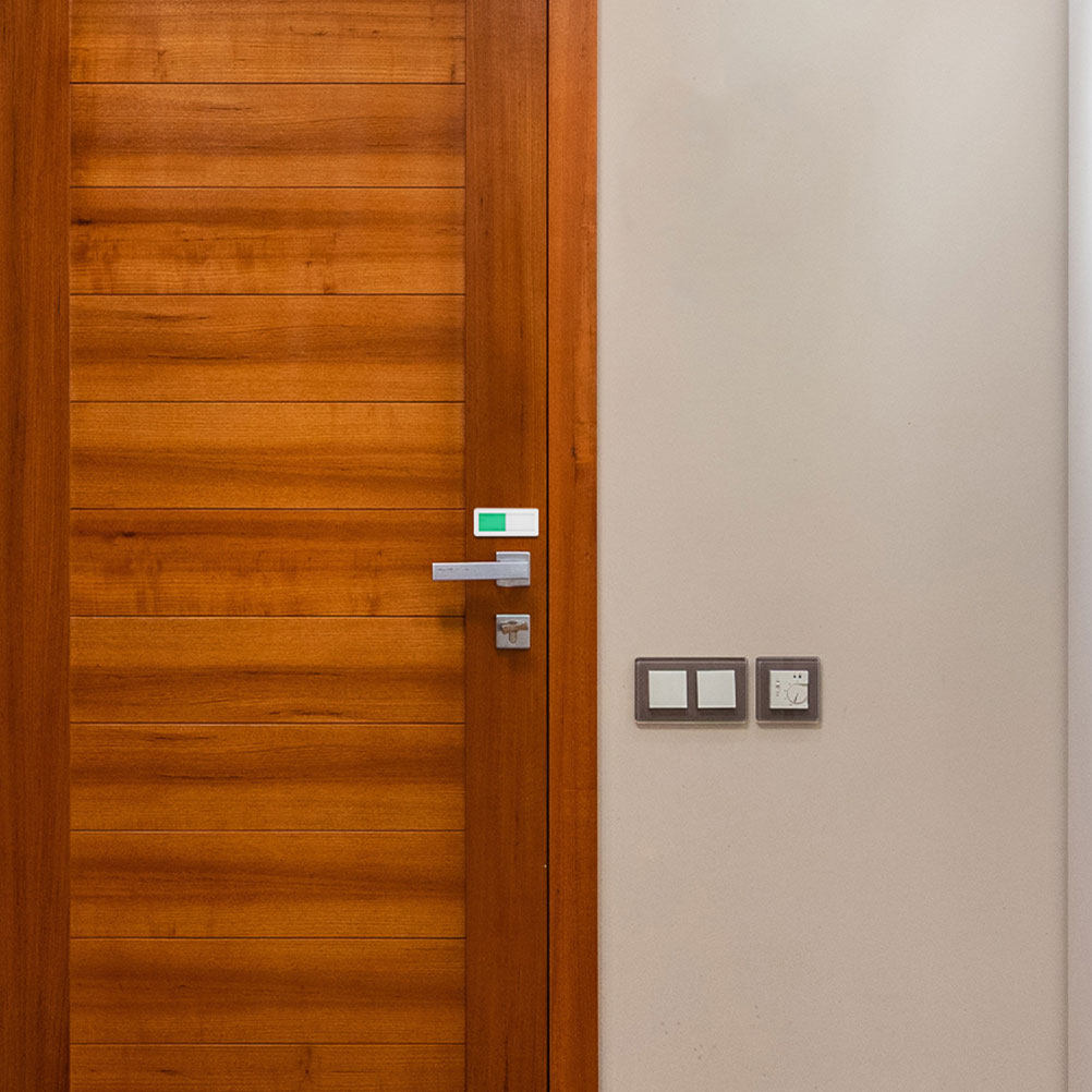 Home Bathroom Occupied Sign - 2 Pezzi Segnale per Porta del