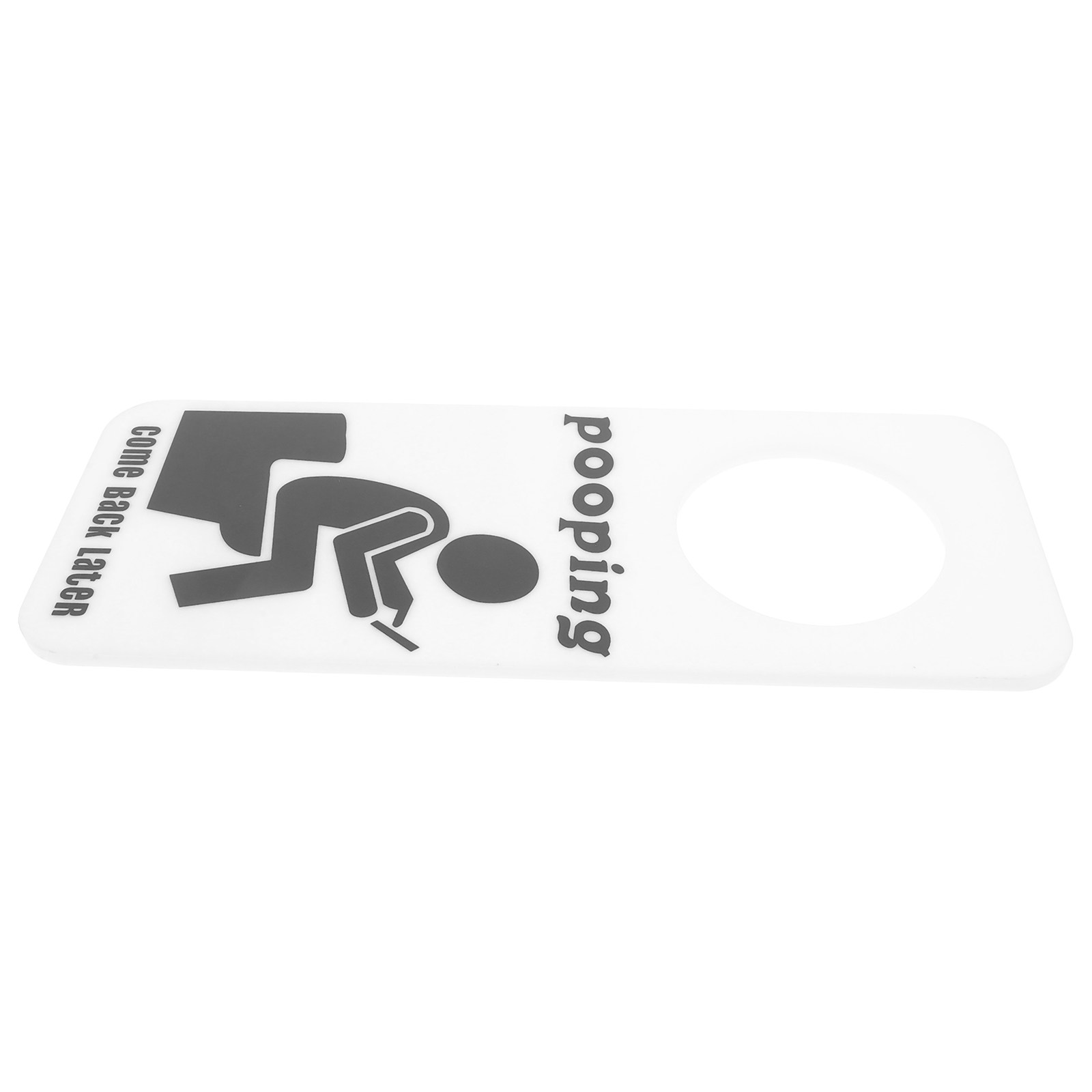 Home Bathroom Occupied Sign - Divertente Cartello per Bagno 'Occupato', Indicatore