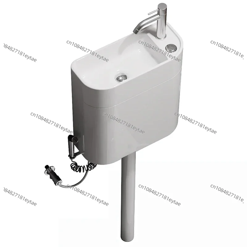Home Bathroom Set - WC accovacciato serbatoio acqua in ceramica