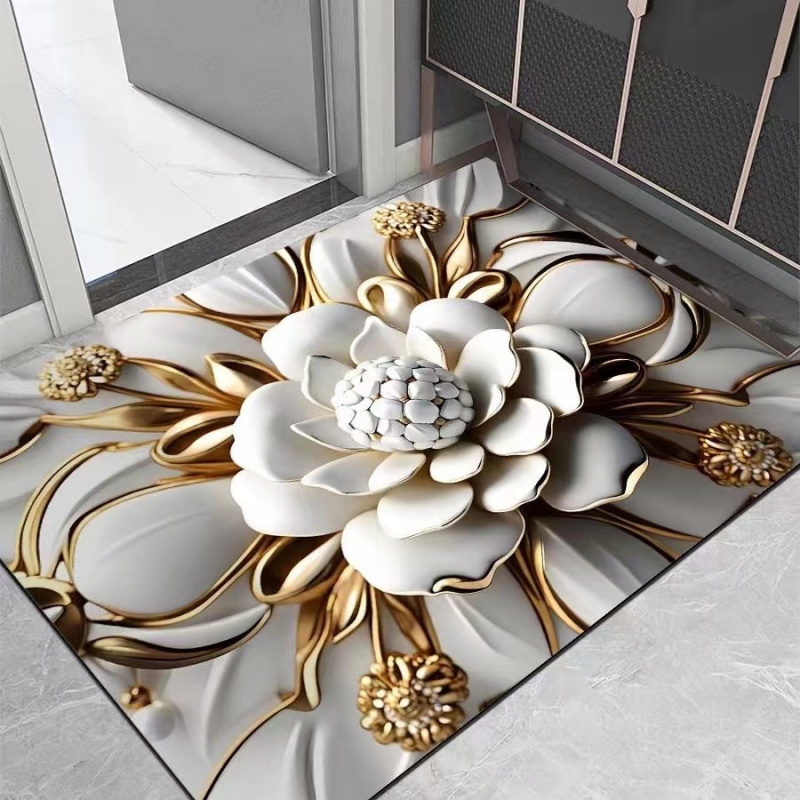 Zara Home Bathroom Mat - Tappeto da bagno VIKAMA Light Luxury