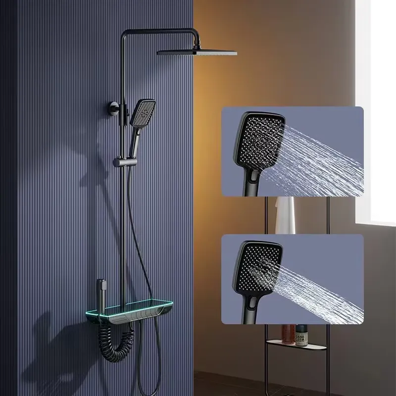 Home Bathroom Shower - Set Doccia Termostatico Digitale Intelligente in