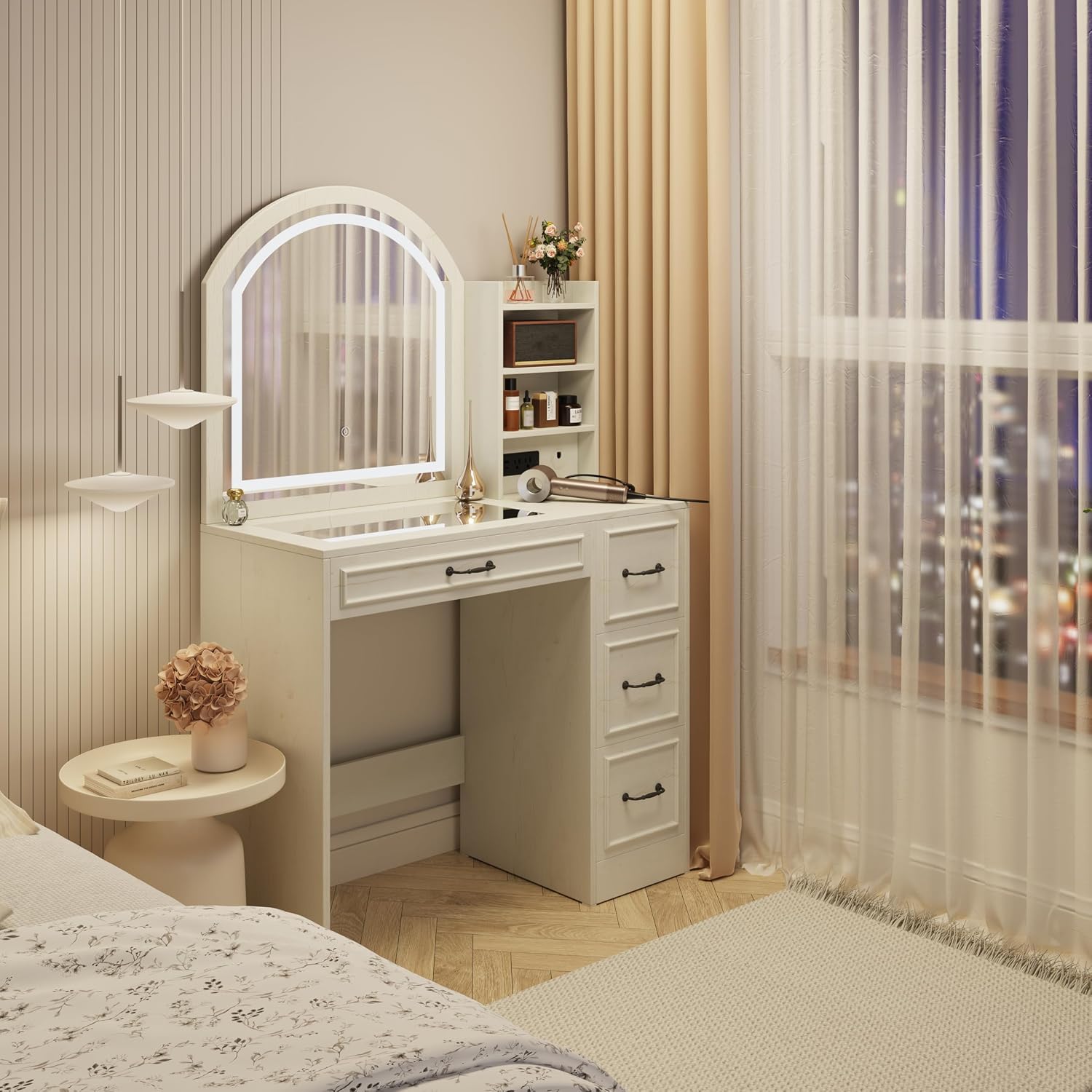 Moderna Scrivania da Trucco co - Home Outlet Bathroom Mirrors recensione e prezzo