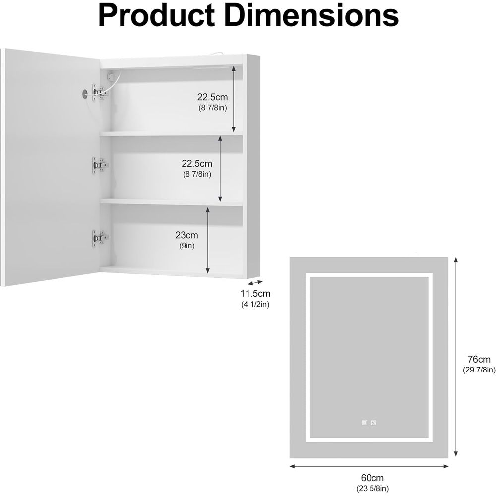 Armadietto per Medicinali 24x3 - Home Outlet Bathroom Mirrors recensione e prezzo