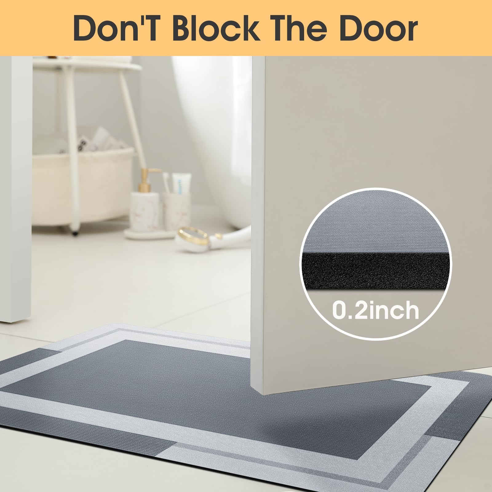 VIKAMA Tappeto da bagno con su - Zara Home Bathroom Mat recensione e prezzo
