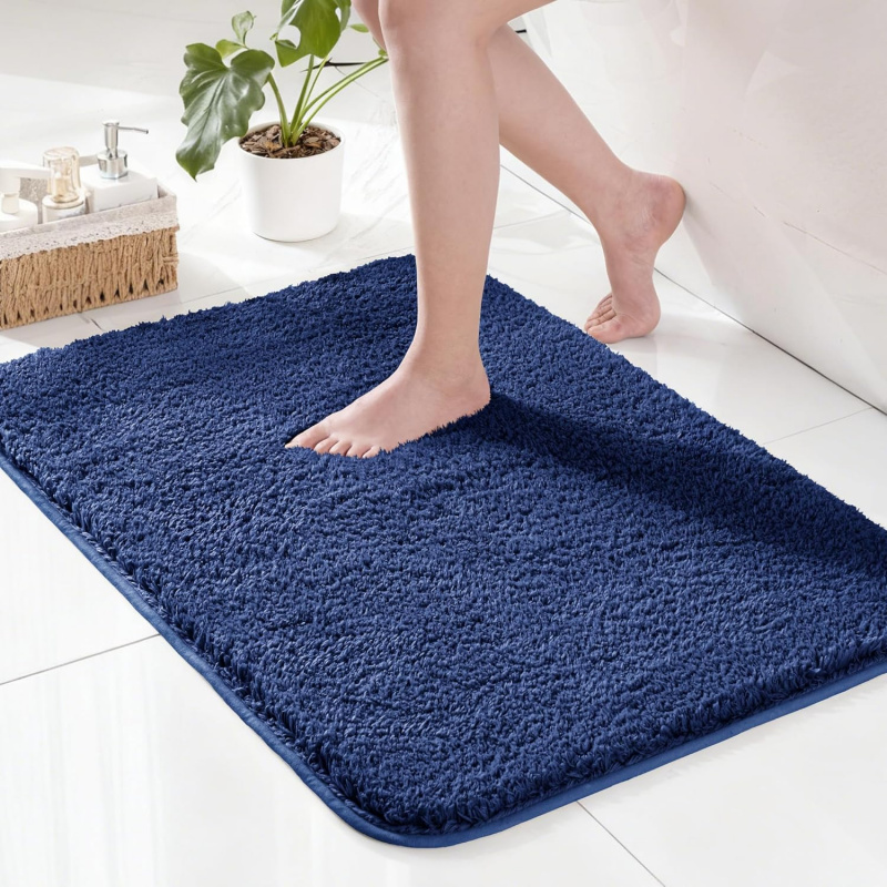 VIKAMA Tappetino da bagno blu  - Zara Home Bathroom Mat recensione e prezzo