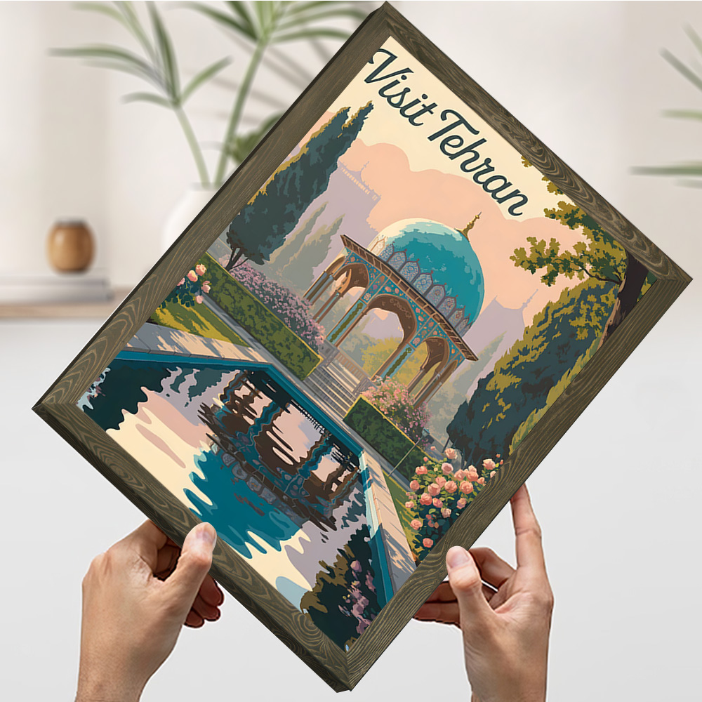 Visita Tehran Poster di viaggi - Bathroom Home Visit recensione e prezzo