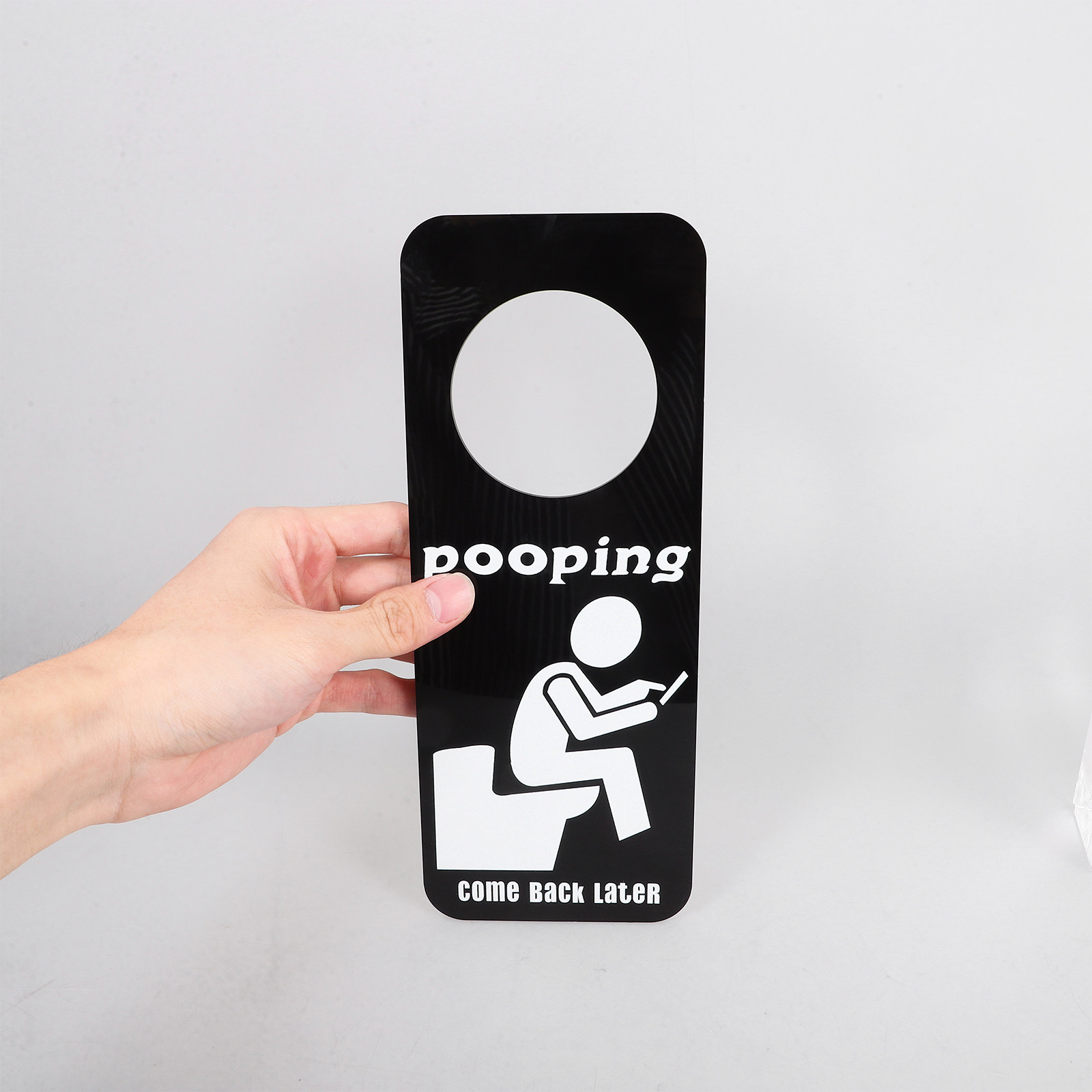 Divertente Cartello 'Occupato' - Home Bathroom Occupied Sign recensione e prezzo