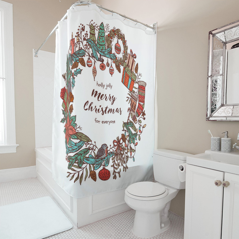 TU Buon Natale Tenda da doccia - Home Bathroom Upgrades recensione e prezzo