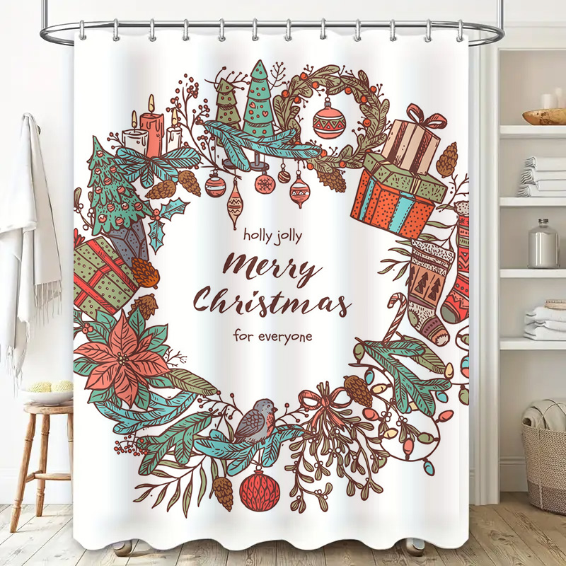 TU Buon Natale Tenda da doccia - Home Bathroom Upgrades recensione e prezzo