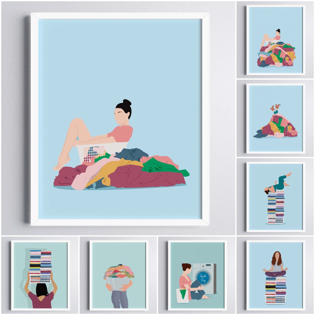 Stampa artistica color pastell - Home Bathroom Colors recensione e prezzo