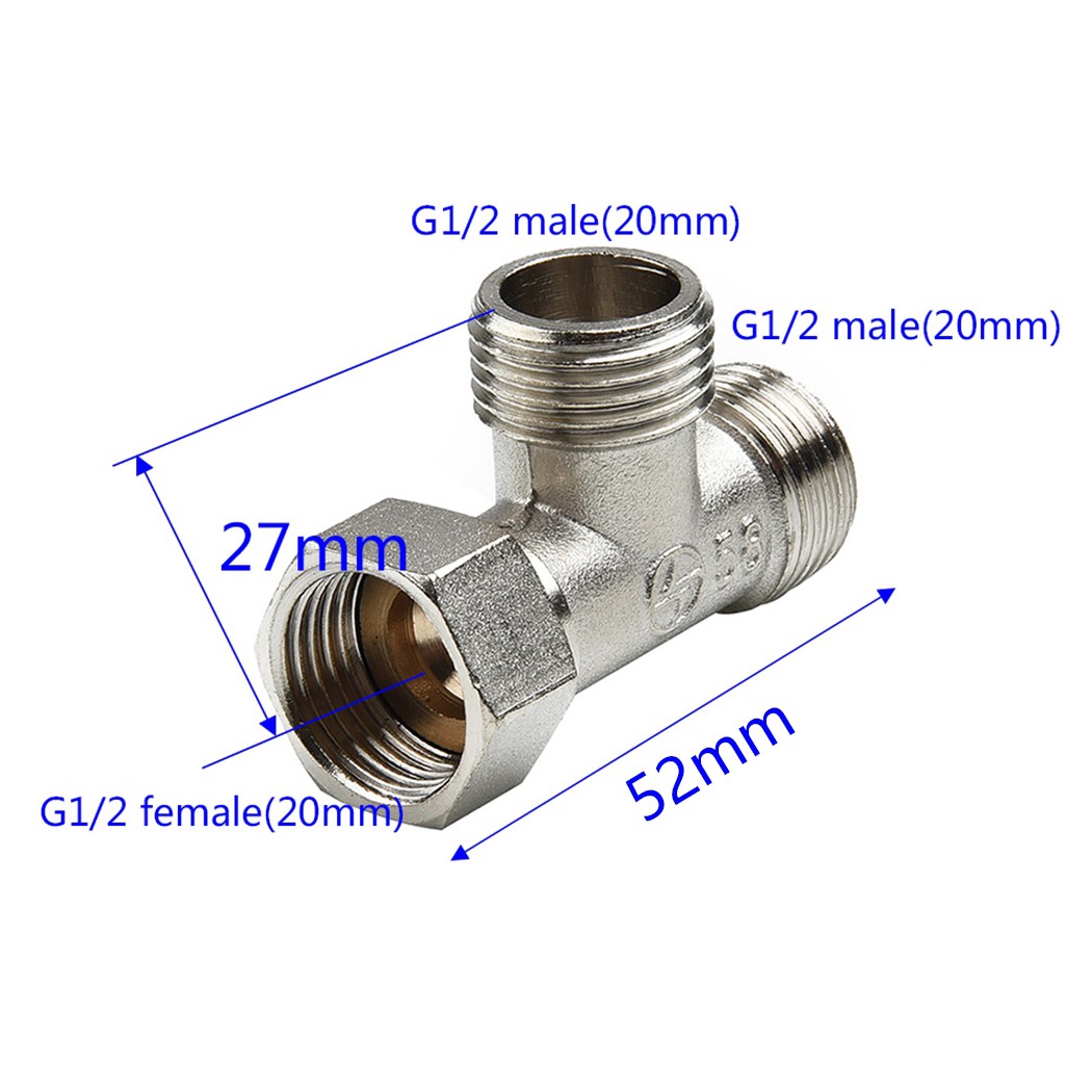 G1/2 e 3 vie T-Adapter rame ba - Home Depot Bathroom Vanities recensione e prezzo