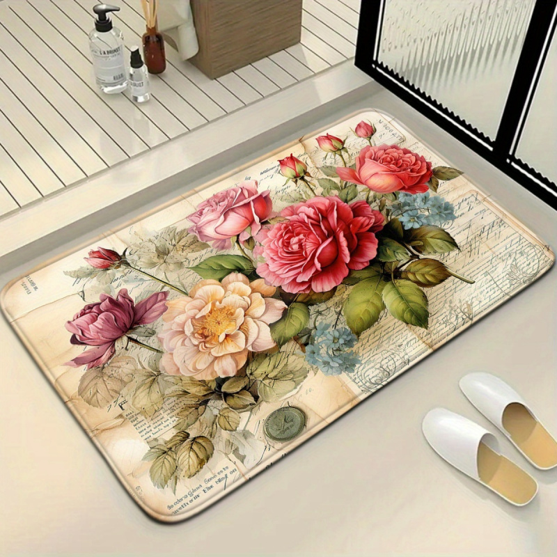Tappetino da bagno floreale vi - Zara Home Bathroom Mat recensione e prezzo