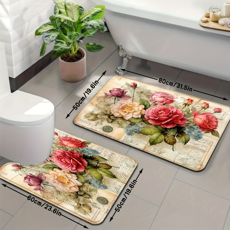 Tappetino da bagno floreale vi - Zara Home Bathroom Mat recensione e prezzo
